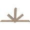 Ekena Millwork Kennewick Smooth Timber Gable Bracket, Douglas Fir, 72"W x 45"H x 1 1/2"D x 5 1/2"F, 15/12 Pitch GBW072X45X0206KEN00SDF - alternate 4
